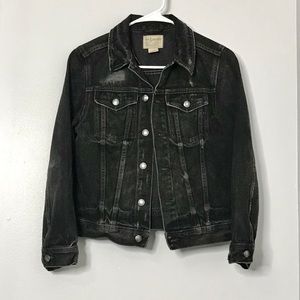 Polo Ralph Lauren Black Distressed Jacket Boy’s M